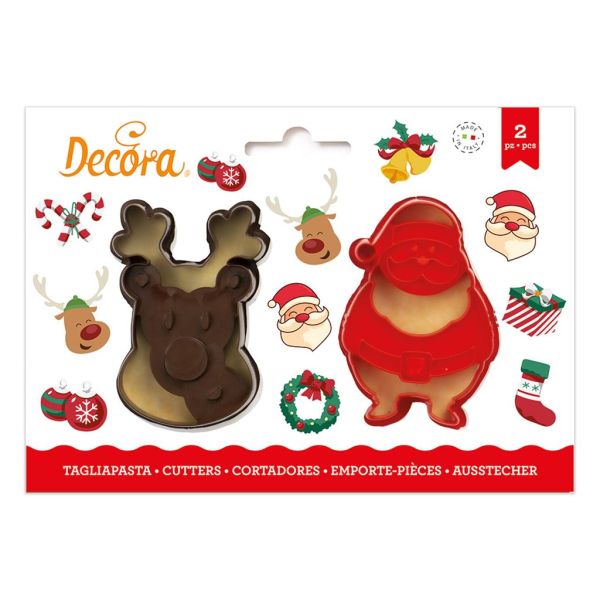 Ausstecher Set Santa Claus