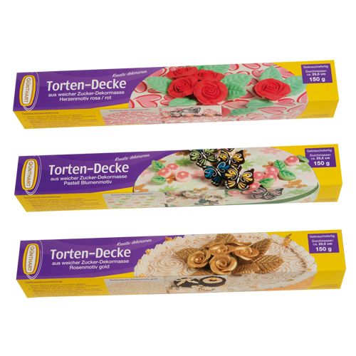 Tortenauflage Blumen