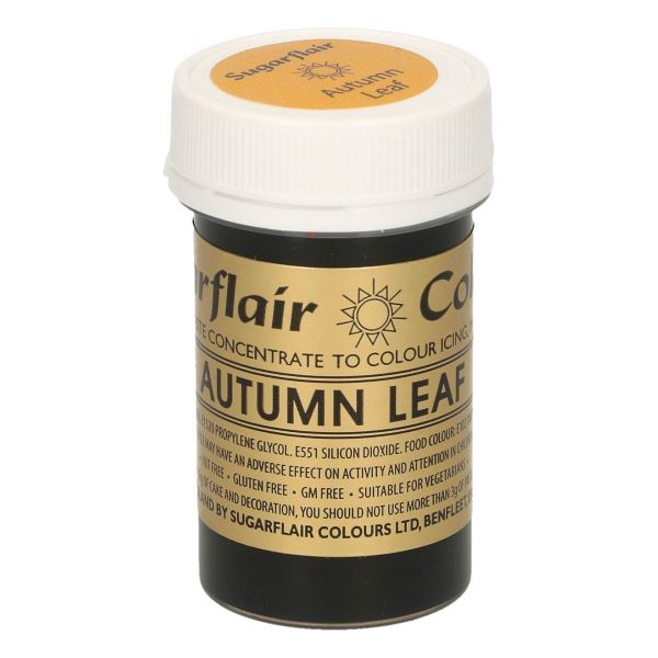 Sugarflair Pastenfarbe - Autumn Leaf