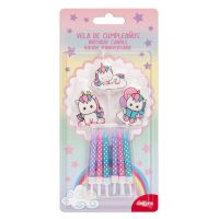 Geburtstagskerzen Set Einhorn Geburtstagskerzen Set Einhorn