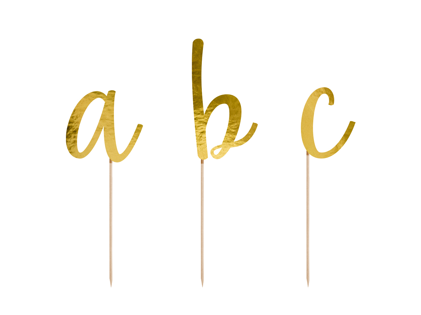 Cake Topper Alphabet 9,5 12 cm www.tortenwelt.at