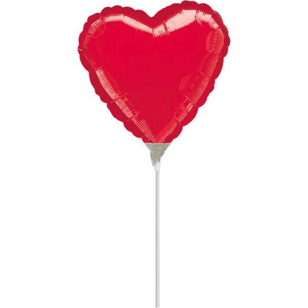 Herz Mini-Folienballon