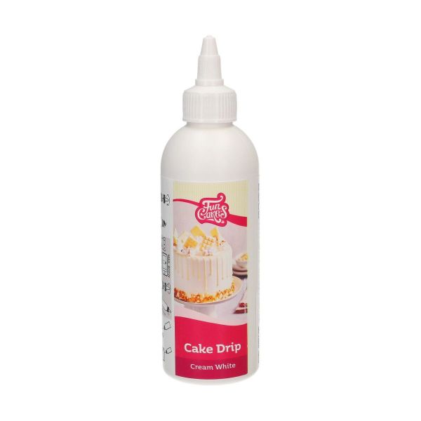 FC Cake Drip Cream White