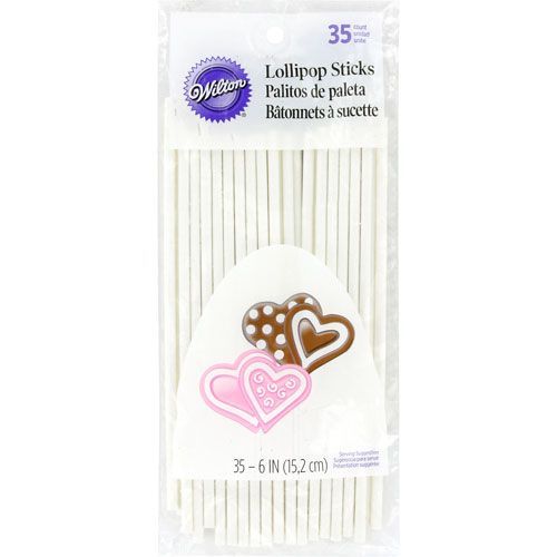 Lollipop Sticks 15 cm/35 Stk