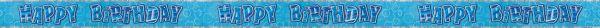Happy B-Day Prisma Banner Blue 274 cm