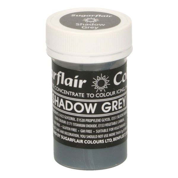 Sugarflair Pastenfarbe Pastel - Shadow Grey