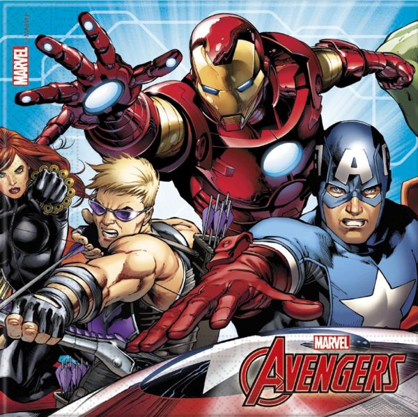 Mighty Avengers Servietten