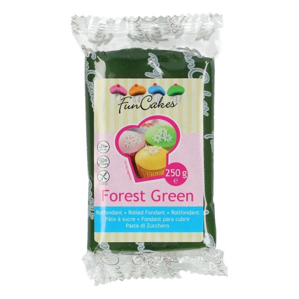 Rollfondant Forest Green 250 g