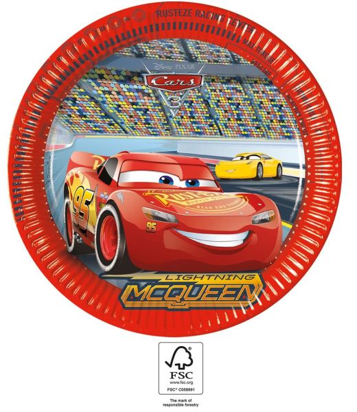 Cars 3 Pappteller/8