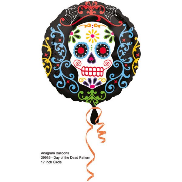Day Of The Dead Folienballon 43 cm
