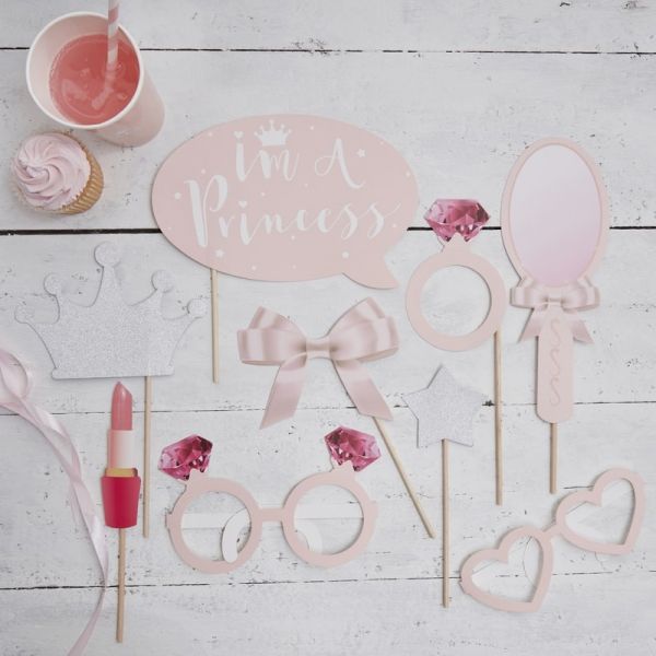 Photo Booth-Props Princess Party