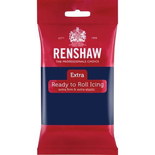 Renshaw Rollfondant Extra Navy Blue 250 g