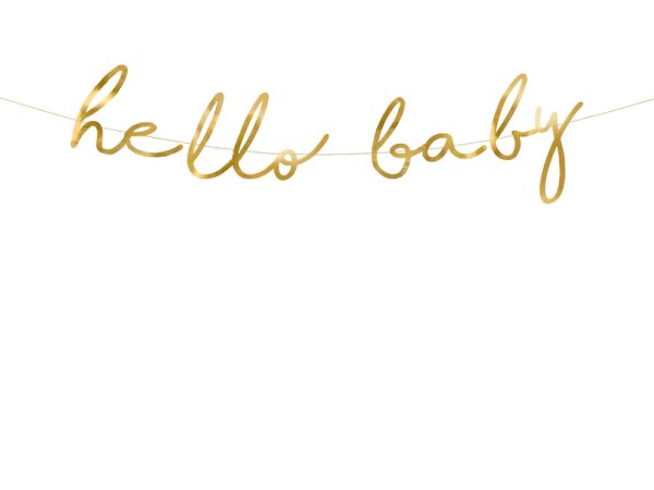 Banner Little Star Hello Baby