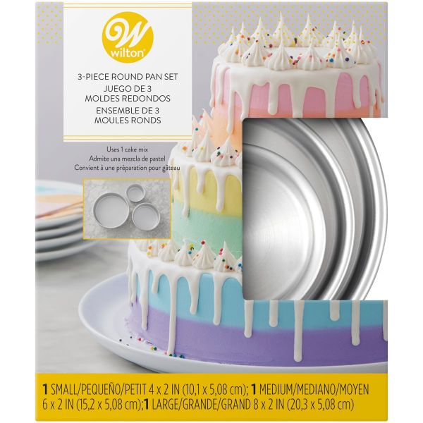 Wilton Trio Backformen Set rund