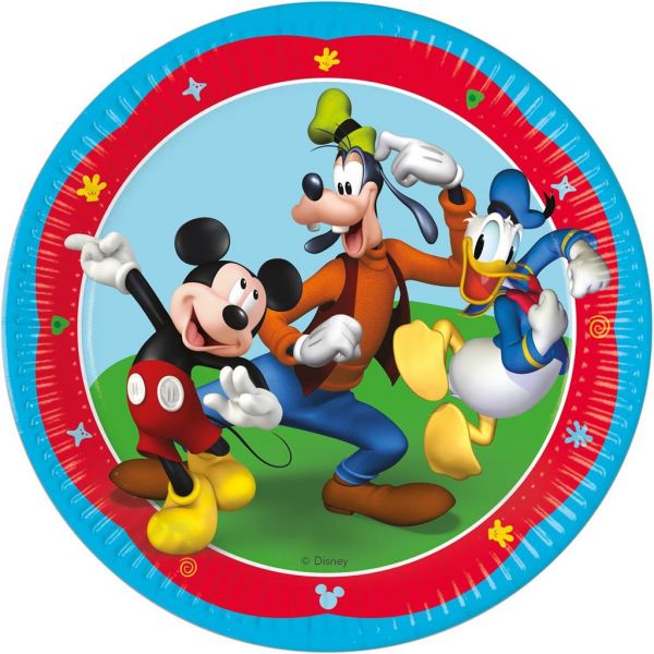 Mickey Rock the House Pappteller/8