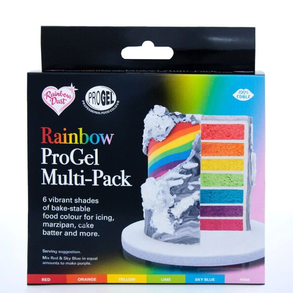 RD Progel Multipack Rainbow/6