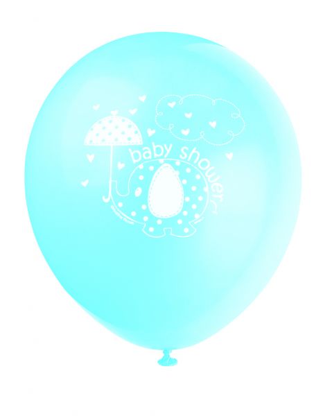 Umbrellaphants Blue 8 Ballons 30 cm