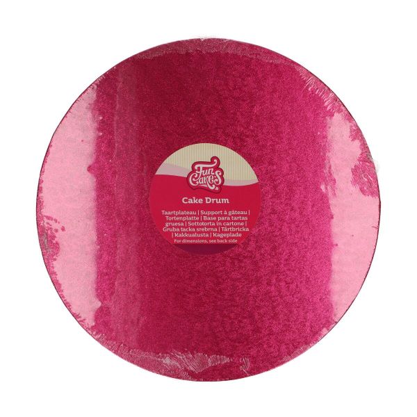 Cake Drum-Cerise-Rund 30,5 cm