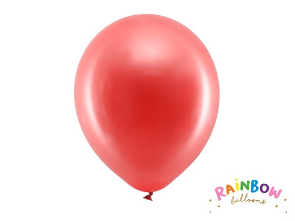 Ballon Metallic Red