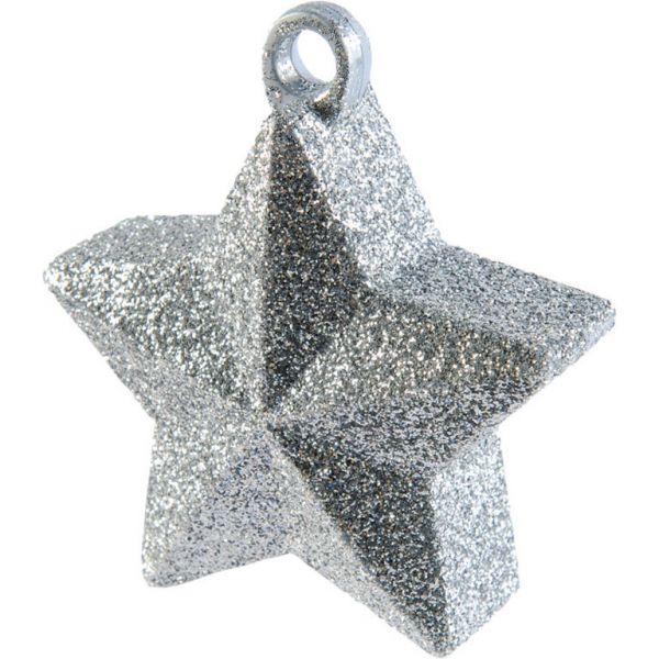 Ballongewicht Stern-Glitzer 170 G