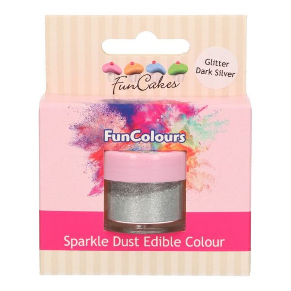 FC Sparkle Dust Glitter Dark Silver