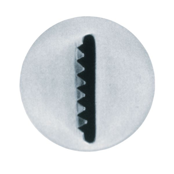 Sternband-Tülle Groß 16 mm Glatt/Gezackt