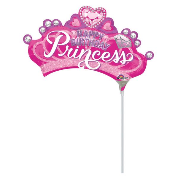Prinzessin Mini-Folienballon