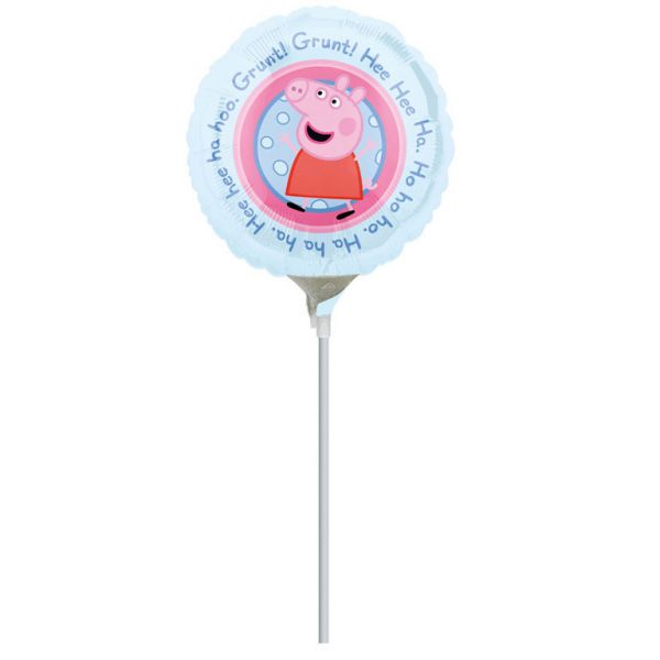 Peppa Pig rund Mini-Folienballon