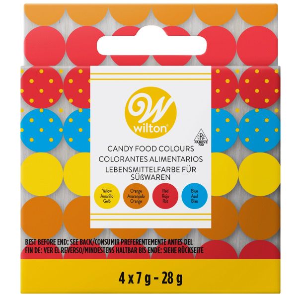 Wilton Candy Colour Set - Schokoladenfarben Set