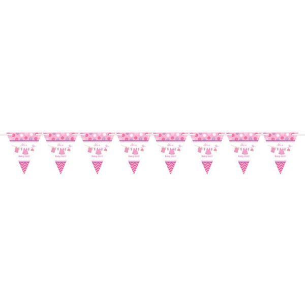 Shower with Love Girl Banner