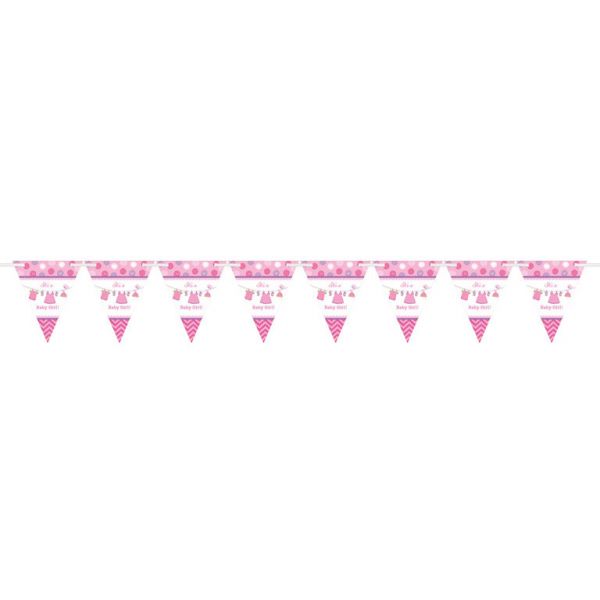 Shower with Love Girl Banner