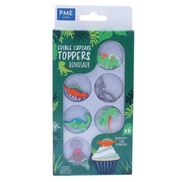 Cupcake Topper Zuckerfig. Dinosaurier/6