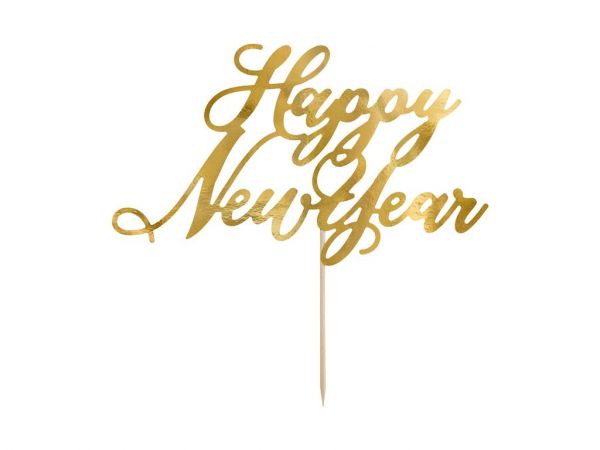Cake Topper Happy New Year