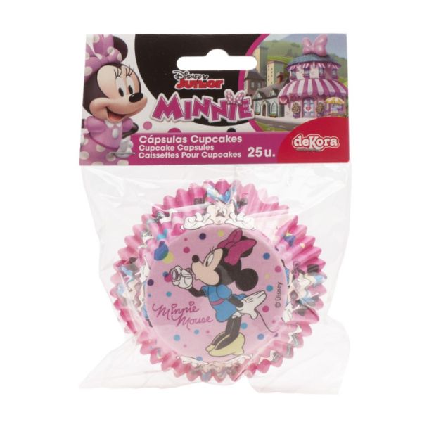 Muffin Papierförmchen Minnie Mouse