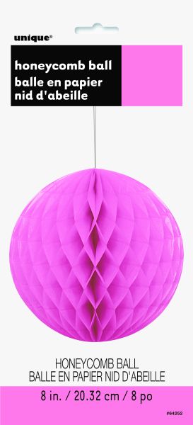 Honeycomb Hot Pink 20 cm