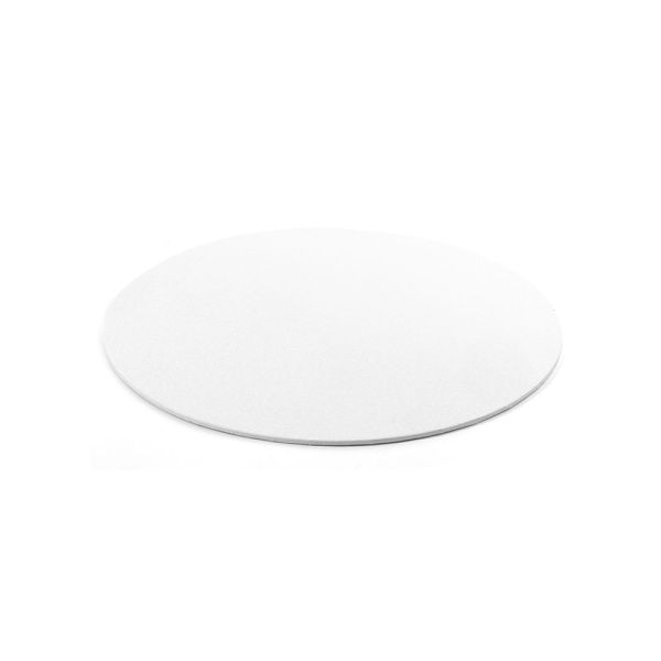 Cake Board Weiß Rund 25 cm