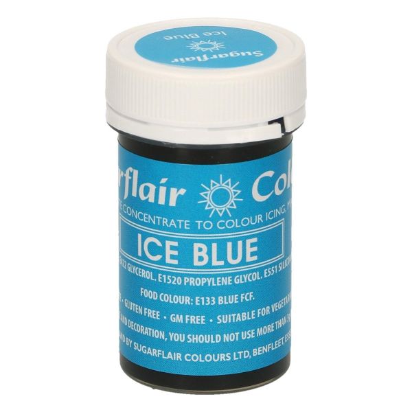 Sugarflair Pastenfarbe - Ice Blue