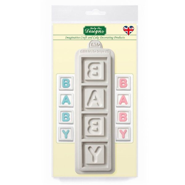 Silikonform Baby Blocks