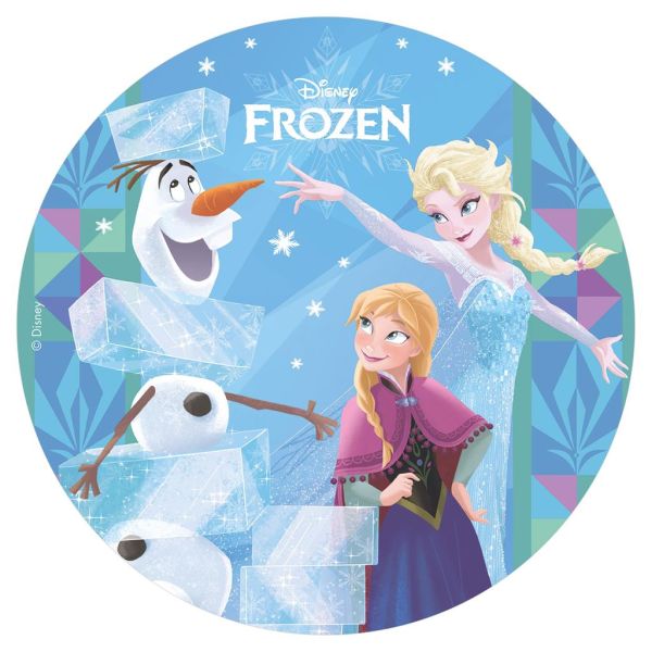 Oblatenaufleger Frozen mit Olaf