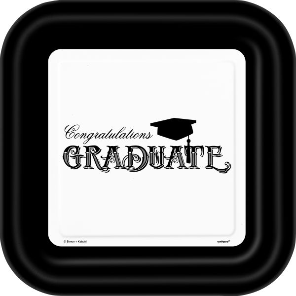 Simply Grad Quadr.Pappteller 23 cm/8