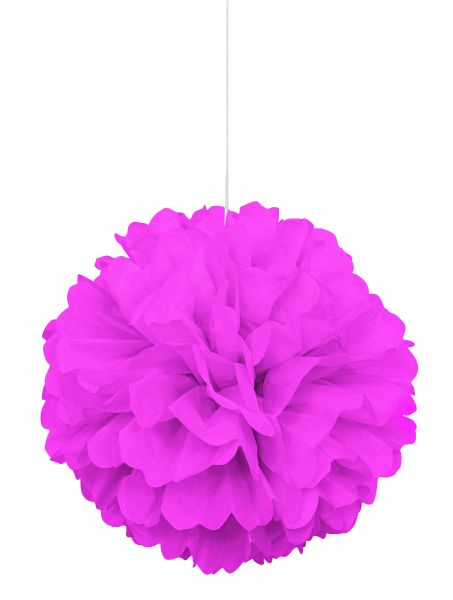 Pompom Hot Pink 40 cm