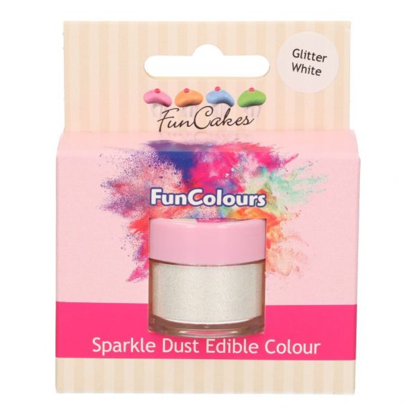 FC Sparkle Dust Glitter White