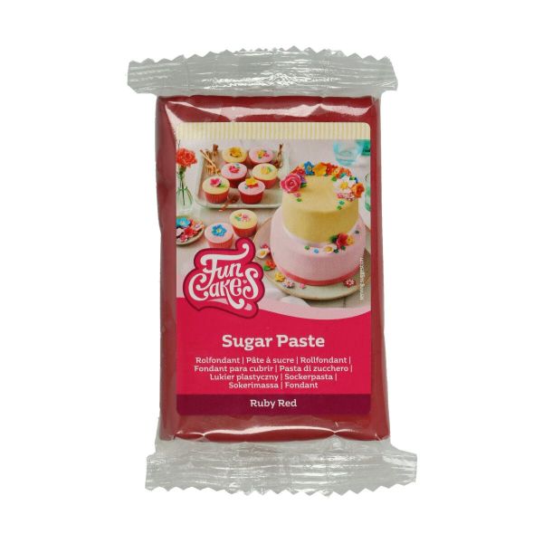 FC Rollfondant Ruby Red 250g