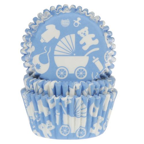 HOM Muffin Förmchen Baby Blau