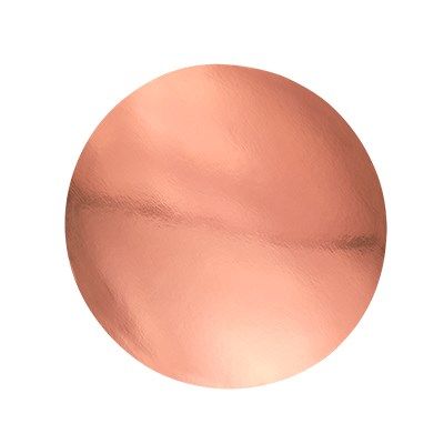 Mirror Cake Card 30 cm Rosegold/3