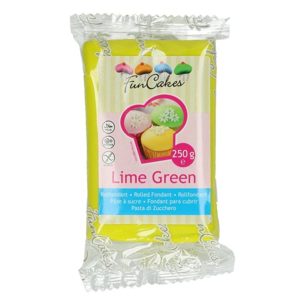 Rollfondant Lime Green 250 g