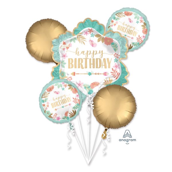 Bouquet Boho Birthdaygirl Folienballon/5
