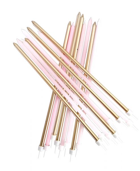Kerzen Pastel Pink Mix