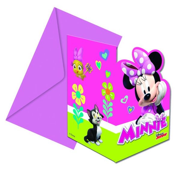 Minnie Happy Helpers Einladungskarten