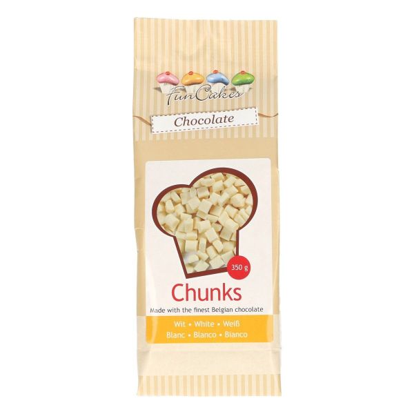 Chocolate Chunks Weiß 350 g
